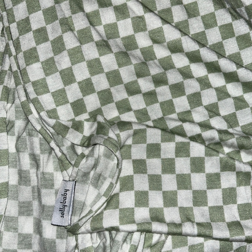 Solly Wrap Fern Chequer Wrap